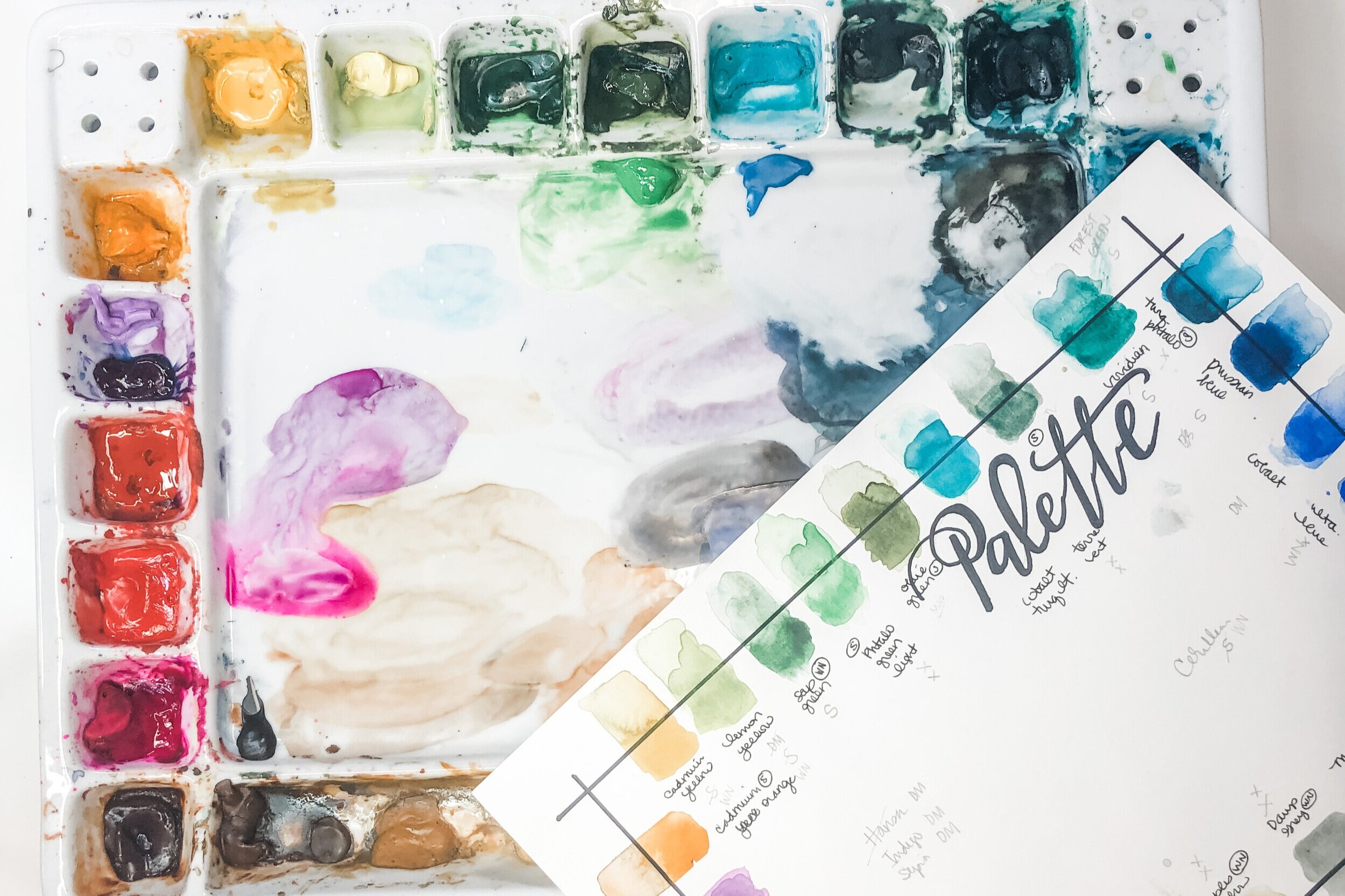 Recommended Watercolor Supplies — MAKE art studios